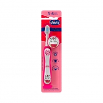 Escova Chicco 3Y-6Y Pink