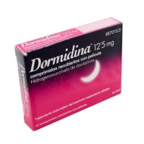DORMIDINA 12.5 MG 14...