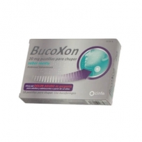 BUCOXON 20 MG, 18 PASTILLAS...