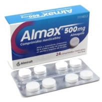 ALMAX 500MG, 24 COMPRIMIDOS...