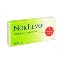 NORLEVO 1,5MG, 1 COMPRIMIDO
