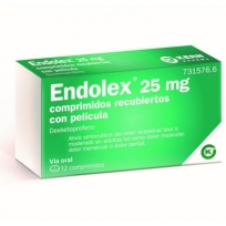 ENDOLEX 25MG, 12...