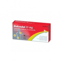 DEKENDOL 25MG,  10...