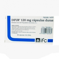 DIFUR 120 MG 96 CAPSULAS