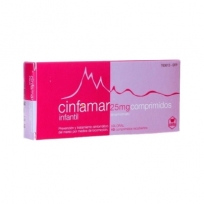 CINFAMAR INFANTIL 25MG, 10...