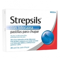 STREPSILS LIDOCAINA 24...